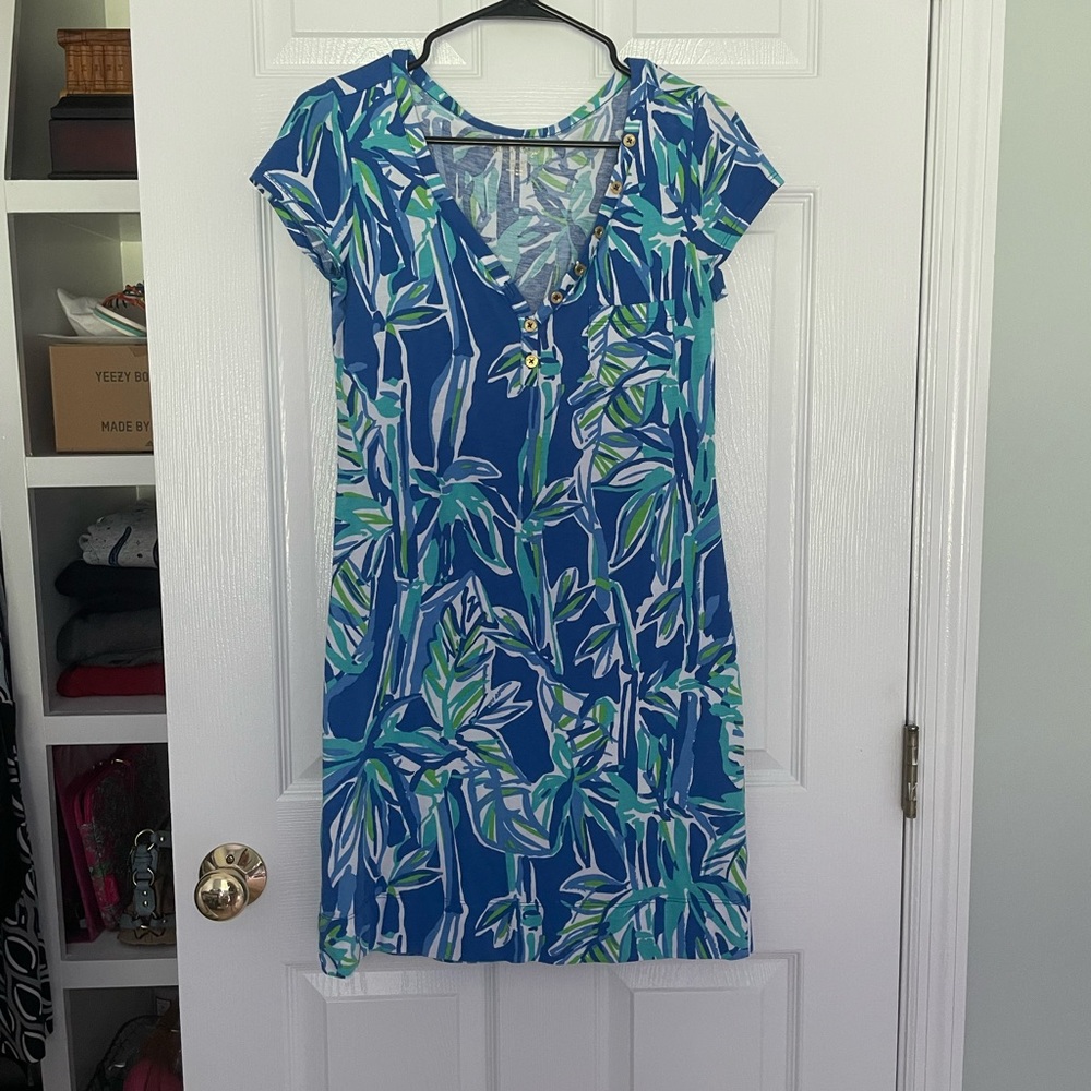 Lilly Pulitzer Palmira dress in Bamboom bamboo print